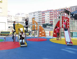 structure "la jolie ferme" - acier -  3/12 ans