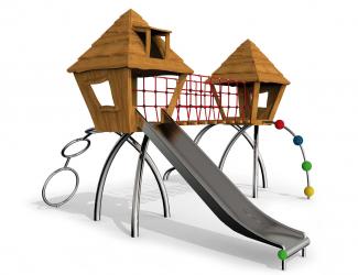 les tours de guets "robinia" - bois robinier - 4 ans et +