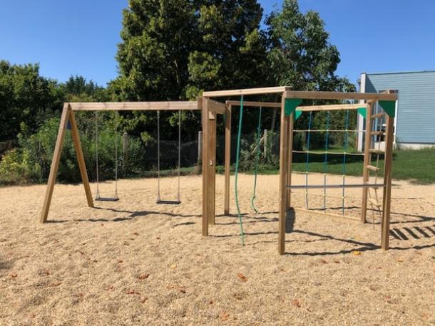 jeu a grimper "boundao" avec portique - 3/12 ans