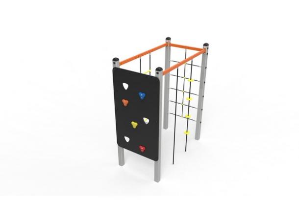 jeu a grimper en acier "pool 2" 3/14 ans