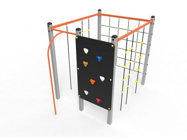 jeu a grimper en acier "pool 3" 3/14 ans