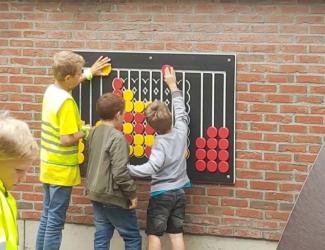 puissance 4 géant mural ludique tout age