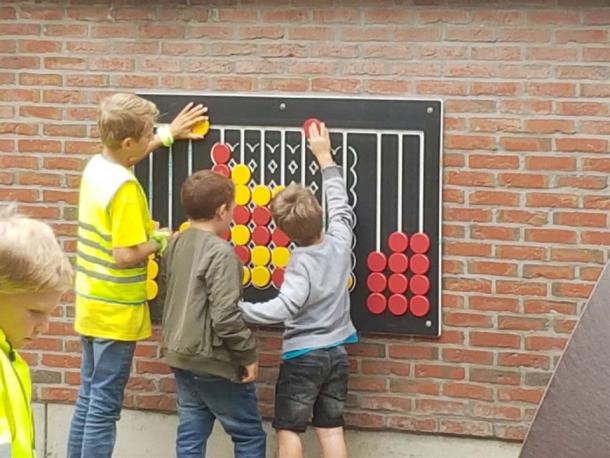 puissance 4 géant mural ludique tout age