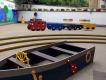 TRAIN AXEL PLASTIQUE RECYCLE WAGON BLEU GP 25C - 1/12 ANS