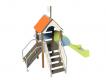 STRUCTURE FRIPOUNETTE MINI GRIMPE - ORANGE/BLEU - ACIER - 18 MOIS /7 ANS