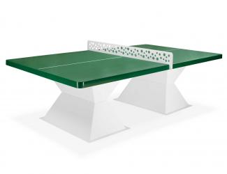 table ping pong diabolo ep 60 - securi + filet antivandalisme - vert