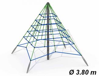 pyramide araignee gypsie ø3,80 m  - 3/14 ans