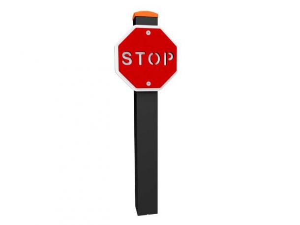 panneau de signalisation stop - 1/12 ans
