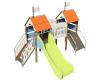 STRUCTURE FRIPOUNETTE MINI PONT - ORANGE/BLEU - ACIER - 18 MOIS /7 ANS