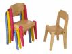 CHAISE TITI EMPILABLE - HAUTEUR D'ASSISE 26 CM / 3-4 ANS