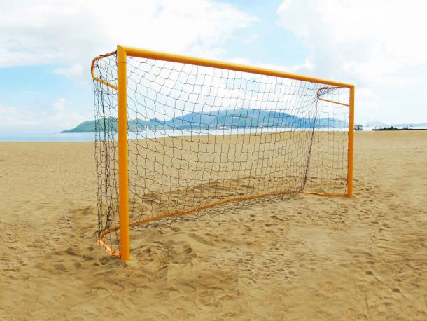 beach soccer - but aluminium