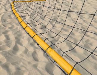 gaines lestees pour filet beach soccer