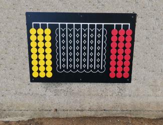 puissance 4 géant mural ludique tout age - ep. 2,2