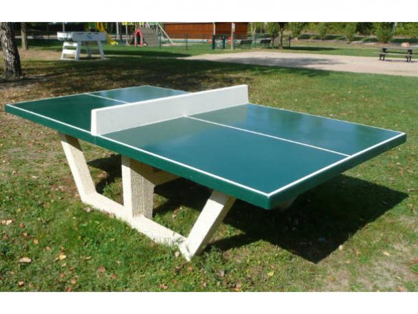 Paris Prix Mini Table De Ping-pong – 60x30x7 Cm – Bois/MDF – Vert Et Noir – 2 Raquettes + Balle Incluses