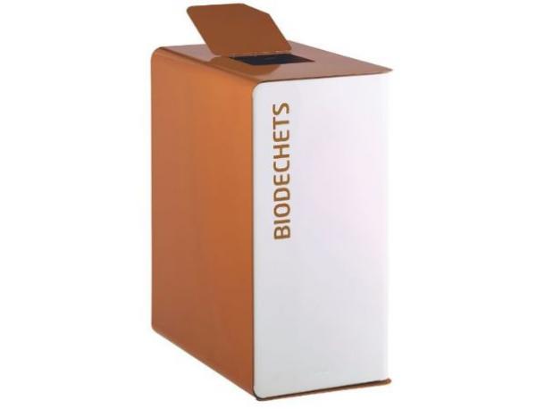 borne cubatri biodéchets 2x10l