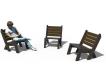 CHAISE CONFORT EN PLASTIQUE RECYCLE - ADO/ADULTE