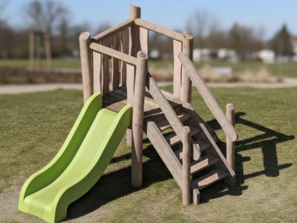 structure country mini en robinier - 3 ans et +