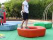 "LOT DE 3 BANCS ALPHA ""CONFETTI"""