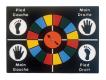PANNEAU DE JEU TWISTER - 2 ans et +