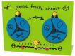 PANNEAU DE JEU - PIERRE, FEUILLE, CISEAUX - 2 ANS ET +