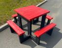 TABLE PIM POM COLOR PLASTIQUE RECYCLE CRECHE