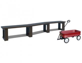 banquette zig zag maternelle