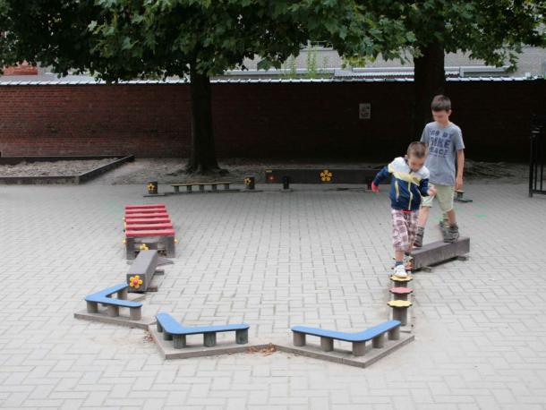 parcours zazou 2 /gp99 plastique recycle govaplast- 1/12 ans