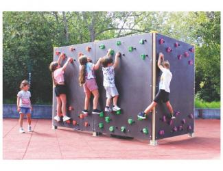 mur d'escalade nino - simple face - 3 ans et +