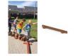 PARCOURS AVENTURE TOUT-PETITS - BATON DE BOIS - 2/6 ANS