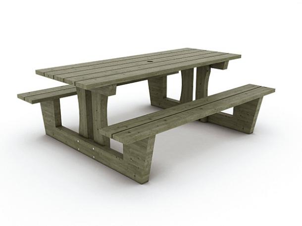 ensemble pique-nique qualité - 6 pl