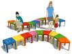 ARLEQUIN TRAPEZE HAUTEUR 31 CM - MATERNELLE