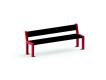 BANC COPAIN MATERNELLE - PLASTIQUE RECYCLE - LONG. 128 CM