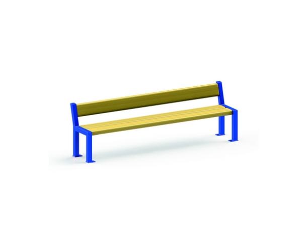 banc copain maternelle - robinier - long. 128 cm