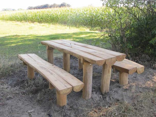 table en robinier - ado/adulte
