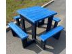TABLE PIM POM COLOR PRIMAIRE EN PLASTIQUE RECYCLE