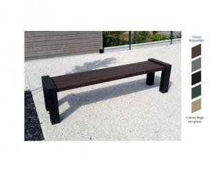 banquette urbeo en plastique recycle