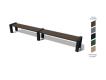 BANQUETTE DOUBLE URBEO EN PLASTIQUE RECYCLE - ADO/ADULTE