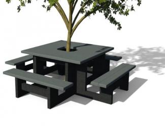 tour d'arbre table pim pom - primaire