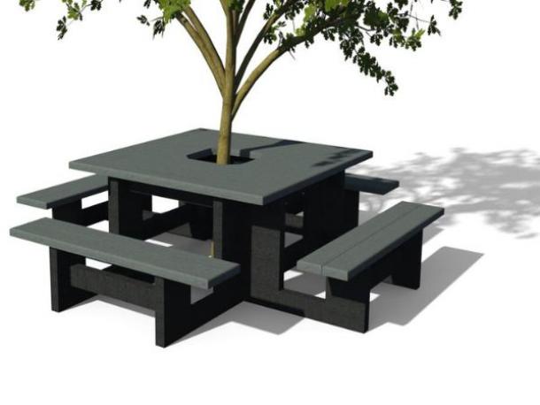 tour d'arbre table pim pom - primaire