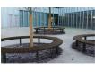 BANQUETTE 1/4 DE ROND Ø 3M - GAMME CONTOUR - ADO/ADULTE