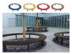 BANQUETTE 1/4 DE ROND Ø 3M COLOR - GAMME CONTOUR - ADO/ADULTE