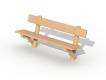 BANC EN ROBINIER - PRIMAIRE/ADO/ADULTE