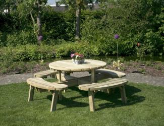 table de pique nique ronde
