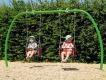 BALANCOIRE EMEE - ACIER PEINT - 1 SIEGE BEBE - 1/3 ANS