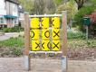 TIC TAC TOE - MORPION - POTEAUX BOIS 1/8 ANS