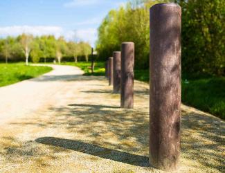 parcours sportif - plastique recycle saute mouton