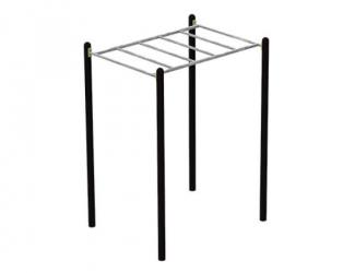 parcours sportif acier - monkey bar