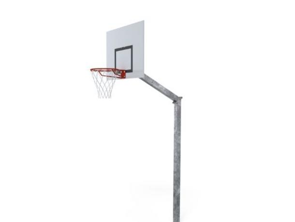but de basket incline 2.60 m - a sceller