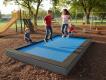 TRAMPOLINE COLORE 300 RECTANGLE - 4 ANS ET +