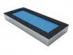 TRAMPOLINE COLORE 300 RECTANGLE - 4 ANS ET +